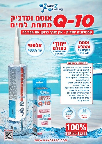דבק וחומר איטום 60 גרם Q10