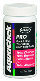 ערכת בדיקה AQUA CHEK PRO לבריכה (100 יח')